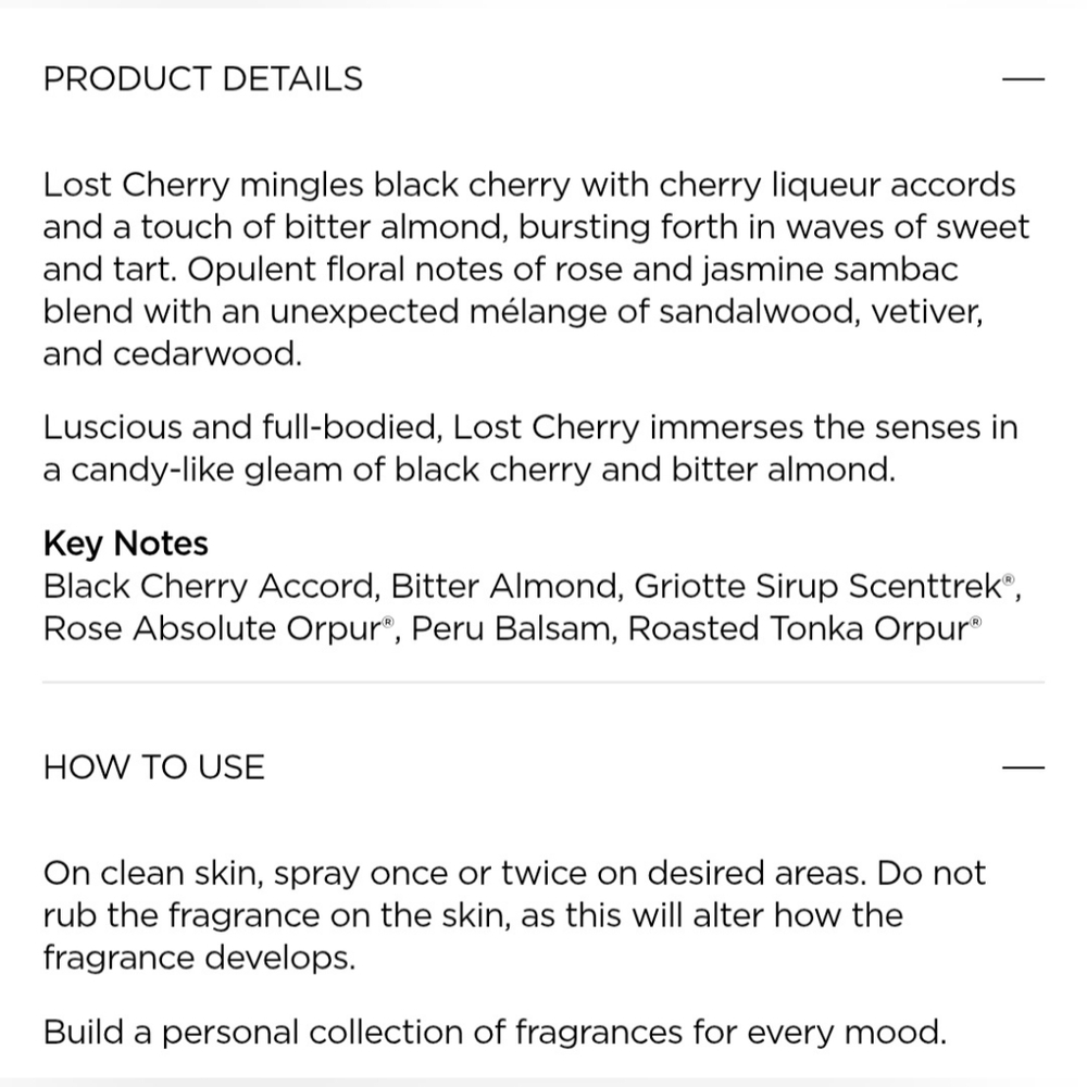 Tom Ford Lost Cherry *NWOT* - Picture 9 of 14